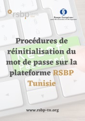 Procédures de réinitialisation du mot de passe sur la plateforme RSBP Tunisie